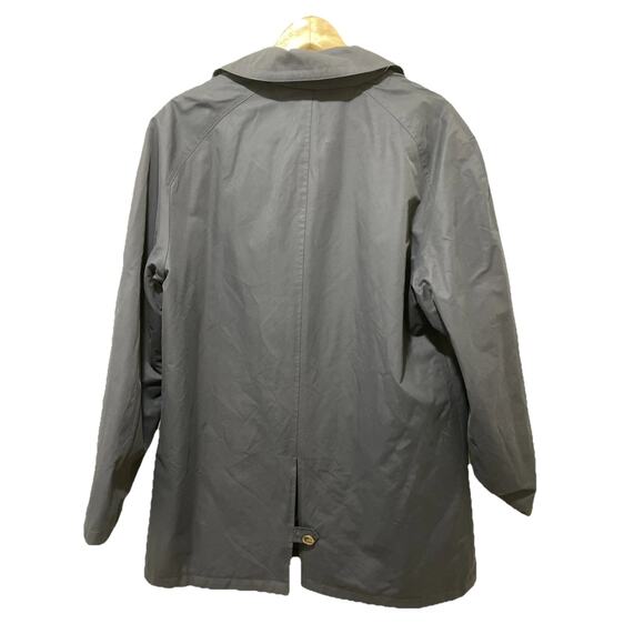 Joseph Abboud Jacket - XL Navy Reversible Quilted/Solid Button Front‎ Pockets - Picture 4 of 5